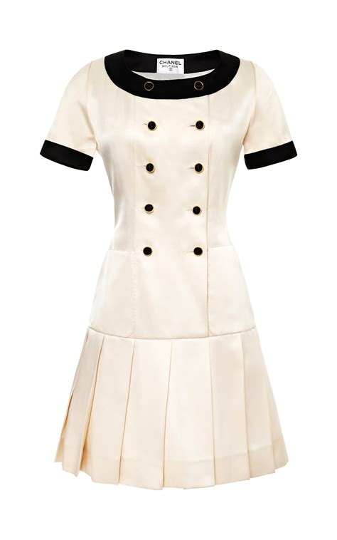 chanel white dress price|designer dresses for less Chanel.